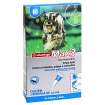 Advantage Max3 Cães - 4 a 10kg 1ml